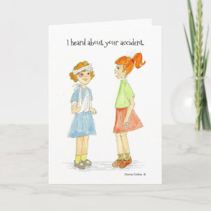 Ledsen för din olycka kort