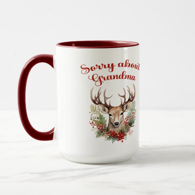 Ledsen för Grandma Mugg (Vänster)