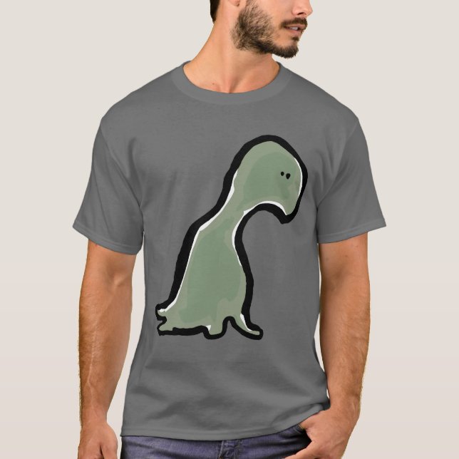 ledsen förseglar t-shirt (Framsida)