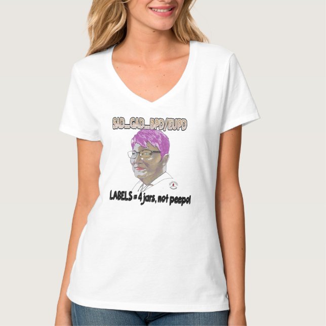 LEDSEN...GAD...BPD/EUPD T SHIRT (Framsida)