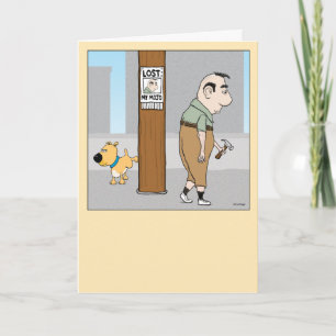 Ledsen Guy har Borttappad sin Mojo Funny Birthday Kort