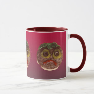 Ledsen hamburgare mugg