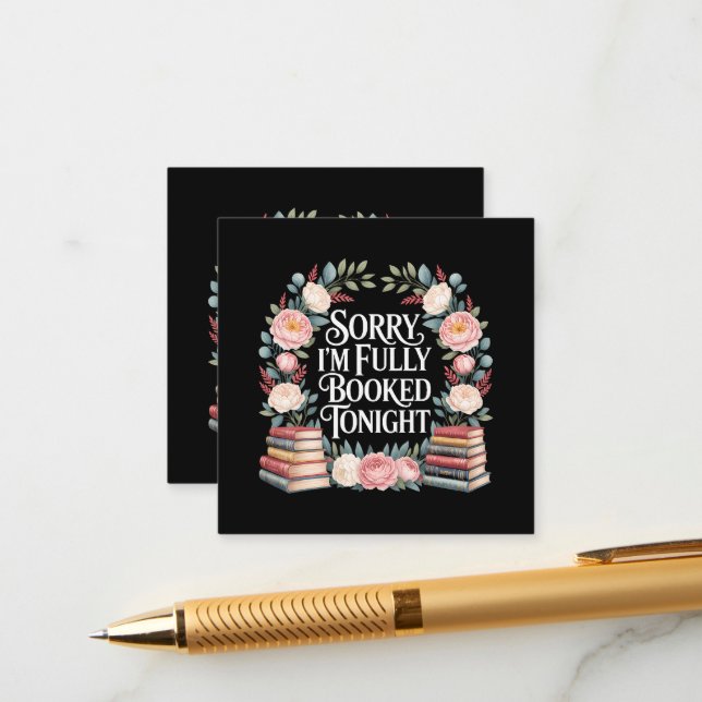 Ledsen, jag är helt bokad ikväll  tilläggskort (Fram/Back In Situ)