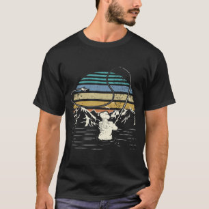 Ledsen jag är upptagen med fiske idag - Roligt fis T Shirt