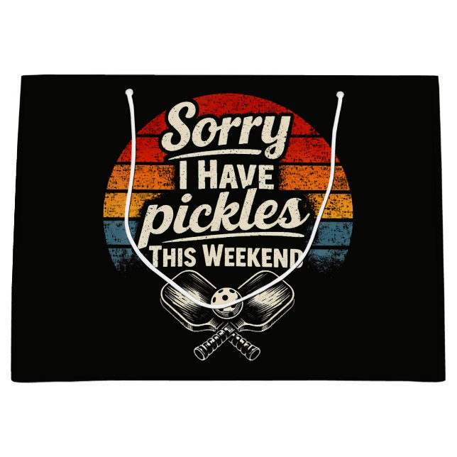 Ledsen jag har pickles den här helgen  (Framsidan)