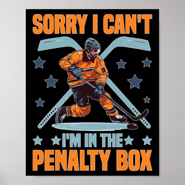Ledsen, jag kan inte. Jag är i utvisningsbåset ish Poster (Framsidan)