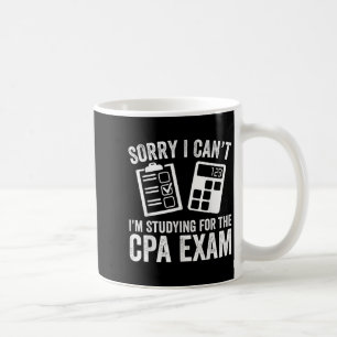 Ledsen, jag kan inte. Jag studerar för CPA-provet Kaffemugg