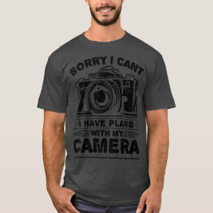 Ledsen jag kan inte rolig kamera t shirt