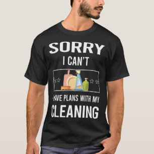 Ledsen jag kan inte städa t shirt