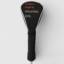 Ledsen Kan Inte Golfa Hej Då - Cool Retro Golfare