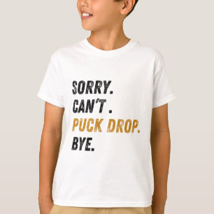 Ledsen Kan Inte Släppa Pucken Hej Då Hockey T Shirt
