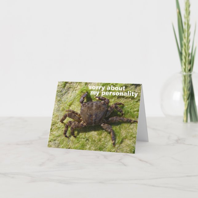 ledsen kort (Framsida)