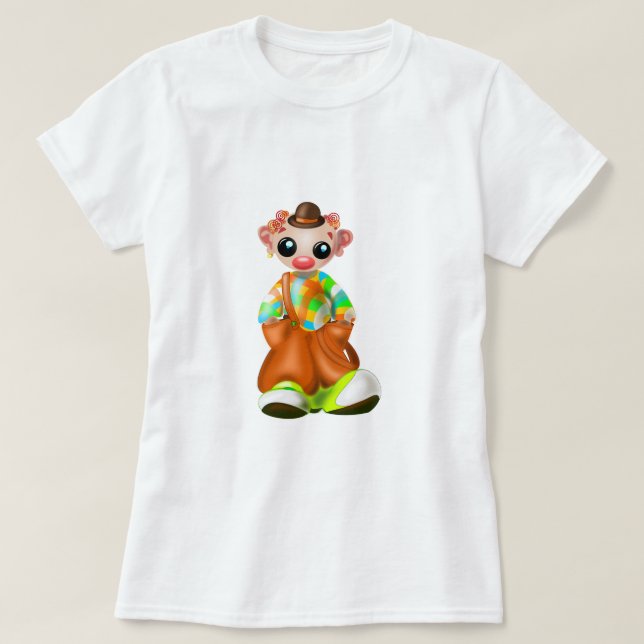 Ledsen Little Clown - T Shirt (Design framsida)
