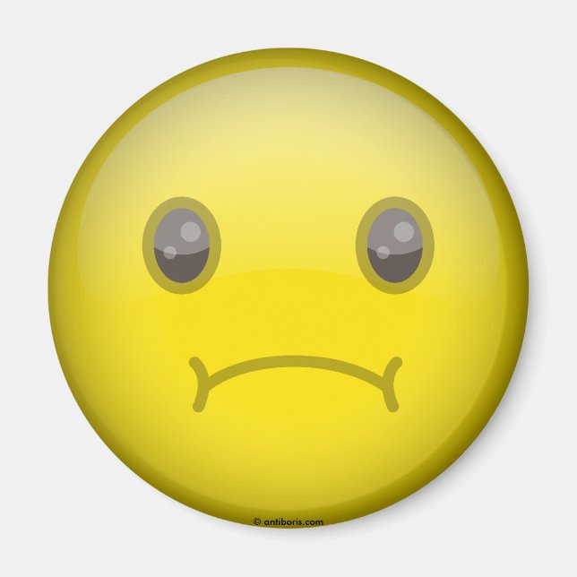 Ledsen Magnet (Framsidan)