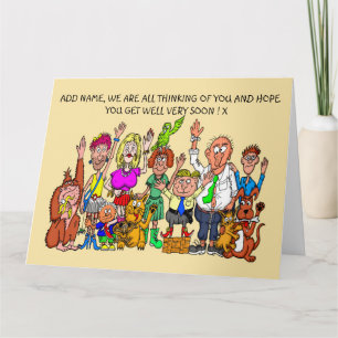 Ledsen, men kul blir bra  kort