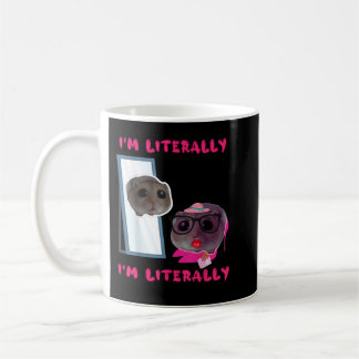Ledsen Mouse Meme Funny Hamster Kaffemugg