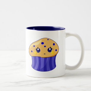 Ledsen muffin Två-Tonad mugg