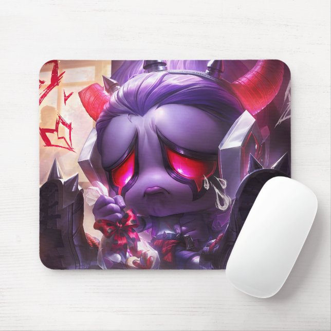 Ledsen Mummy Gaming Mousepad | Anpassade Mousepad Musmatta (Med mus)
