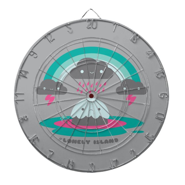 Ledsen ö 2 darttavla (Framsidan)