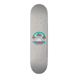 Ledsen ö 2 skateboard bräda 20 cm