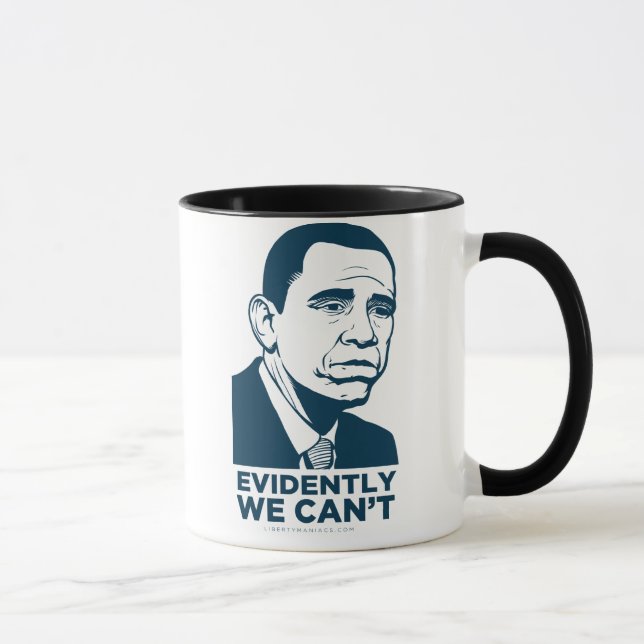 Ledsen Obama mugg (Höger)