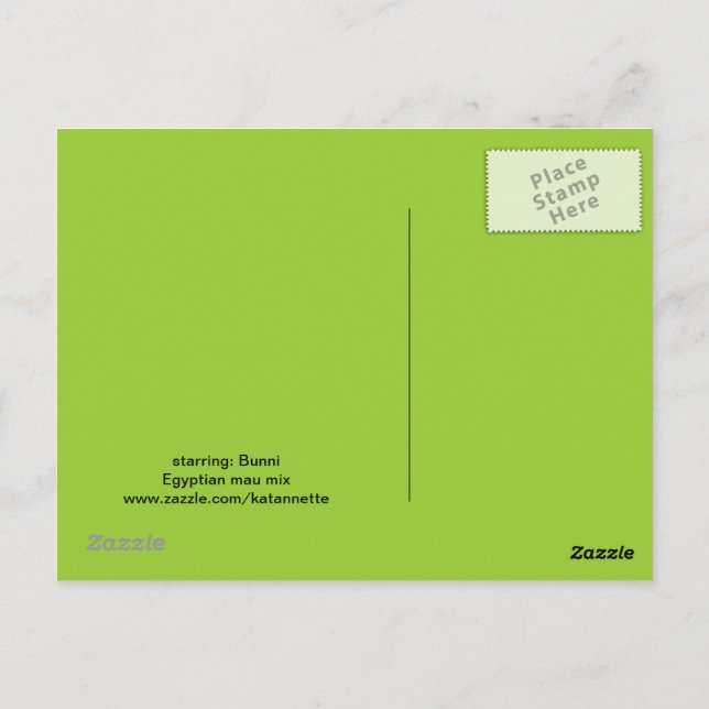 ledsen ögon vykort (Baksida)