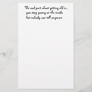 Ledsen om att få gammalt in-paper brevpapper