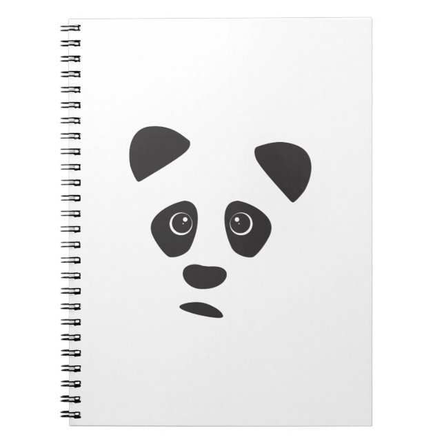Ledsen Panda Anteckningsbok (Framsidan)