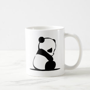 Ledsen Panda - gullig babyPandabjörn Kaffemugg
