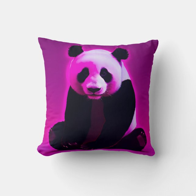Ledsen Panda Serenity Pillow 😢 Kudde (Framsida)