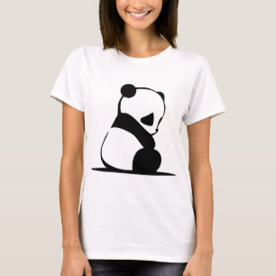 Ledsen Panda T Shirt