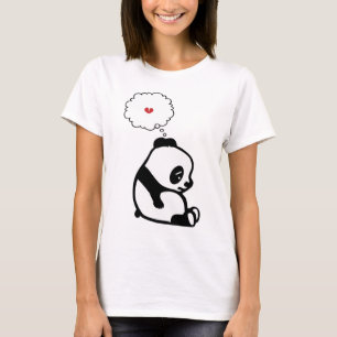 Ledsen Panda T Shirt