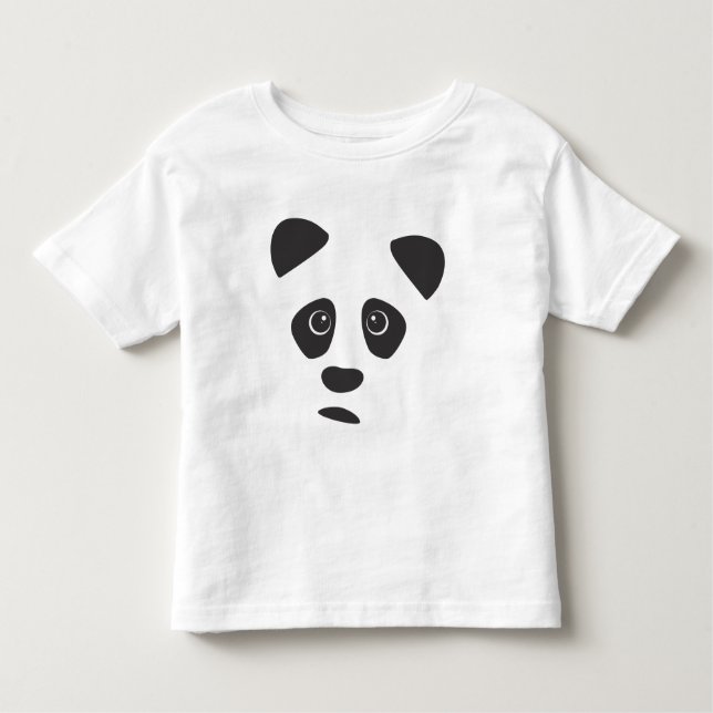 Ledsen Panda T Shirt (Framsida)