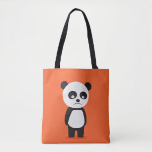 Ledsen Panda Tygkasse