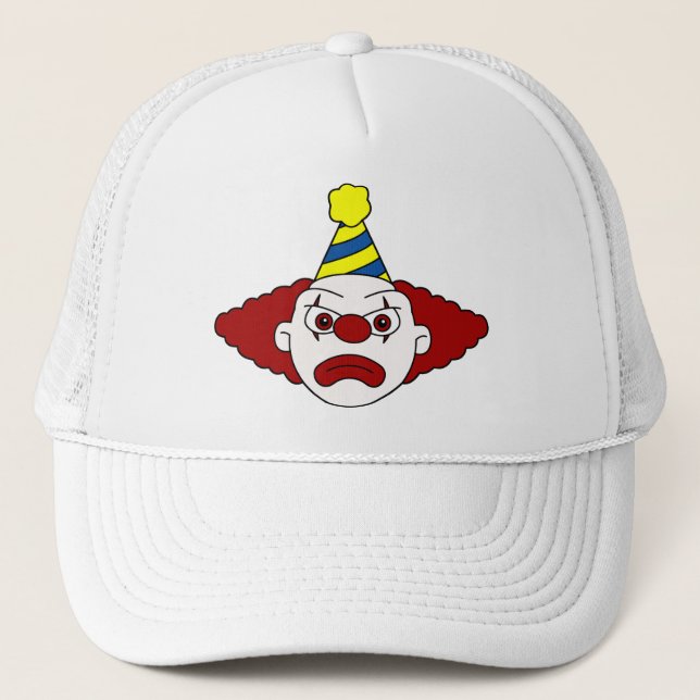 Ledsen Party Clown Hat Truckerkeps (Framsida)