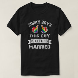 Ledsen pojkar - han är inte på marknaden längre St T Shirt