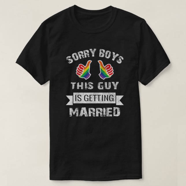 Ledsen pojkar - han är inte på marknaden längre St T Shirt (Design framsida)