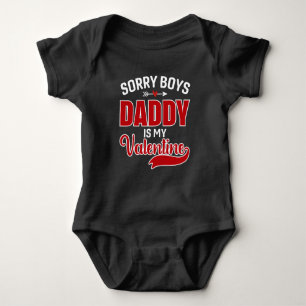 Ledsen pojkar Pappa är min Alla hjärtans dag T Shirt