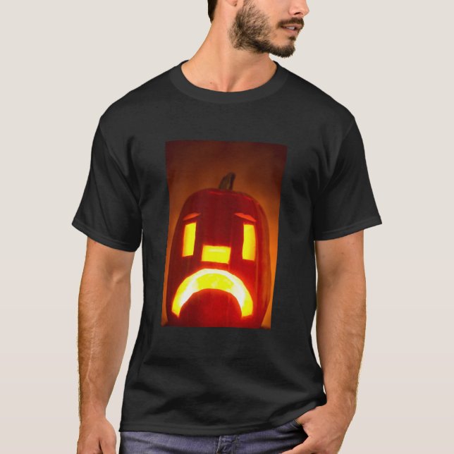 Ledsen Pumpkin T-shirt (Framsida)