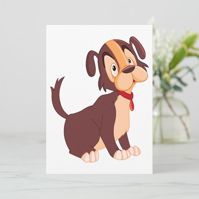Ledsen Puppy-Hund Inbjudningar (Skapare uppladdad)