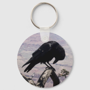 Ledsen Raven Keychain Nyckelring