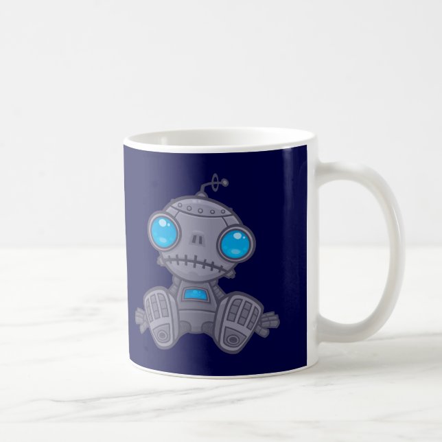 Ledsen Robot Kaffemugg (Höger)