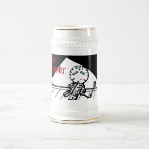 Ledsen Robot Stein Mugg