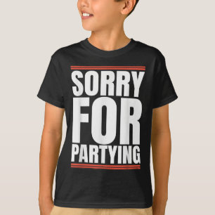 Ledsen Roligt För Festlig Cool Födelsedagsfest T Shirt