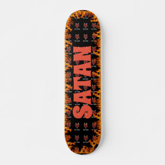 Ledsen Satan Mini Skateboard Bräda 18,5 Cm