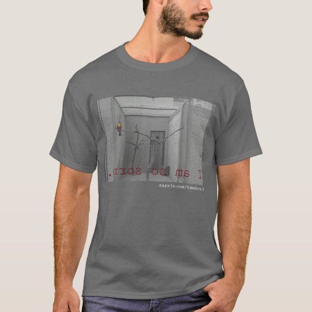 Ledsen skjorta tee (Framsida)