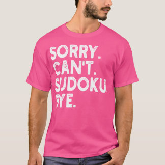 ledsen sudoku hej 1 t shirt