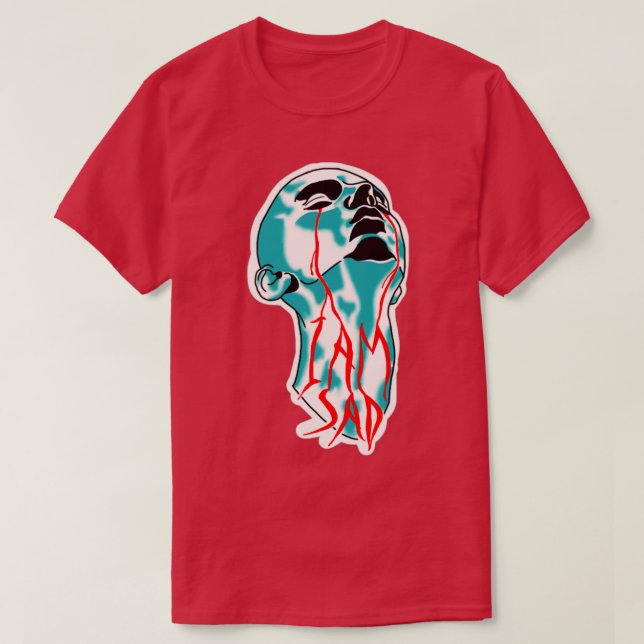 Ledsen Tattoo T Shirt (Design framsida)
