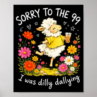Ledsen till de 99 som jag dröjde kristen poster