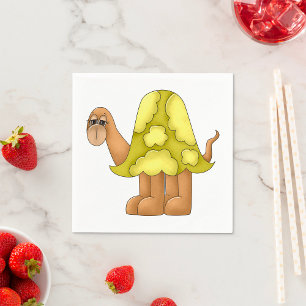 Ledsen Tittar Turtle Napkins Pappersservett